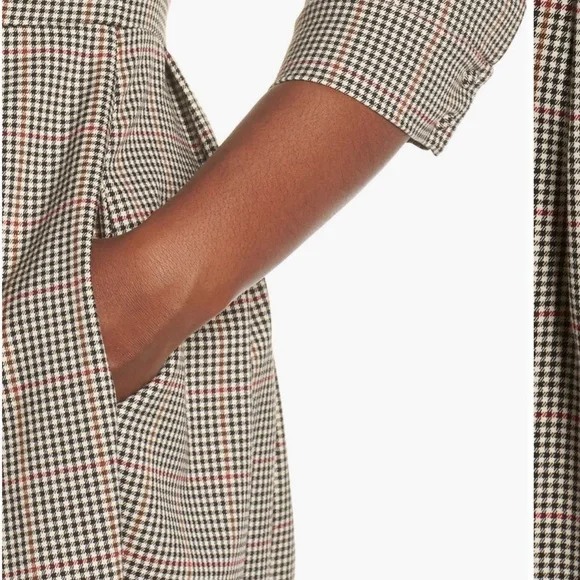 Gal Meets Glam Blanche Plaid Bow Dress - Picture 6 of 10